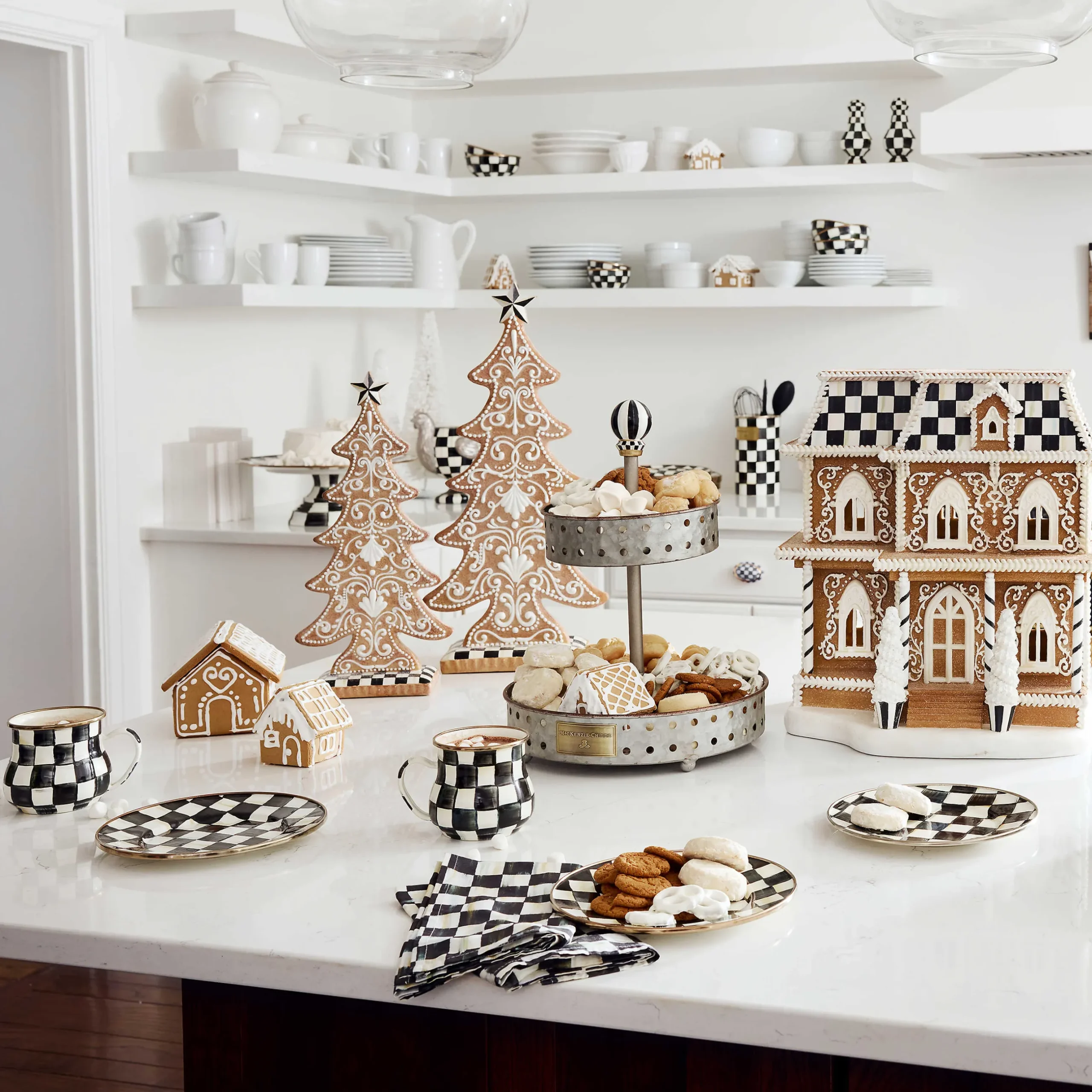 Online MacKenzie-Childs Courtly Tin Tiered Stand