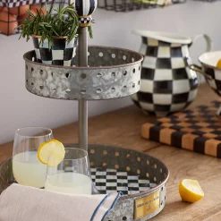 Online MacKenzie-Childs Courtly Tin Tiered Stand