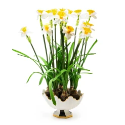 New MacKenzie-Childs Daffodil Centerpiece