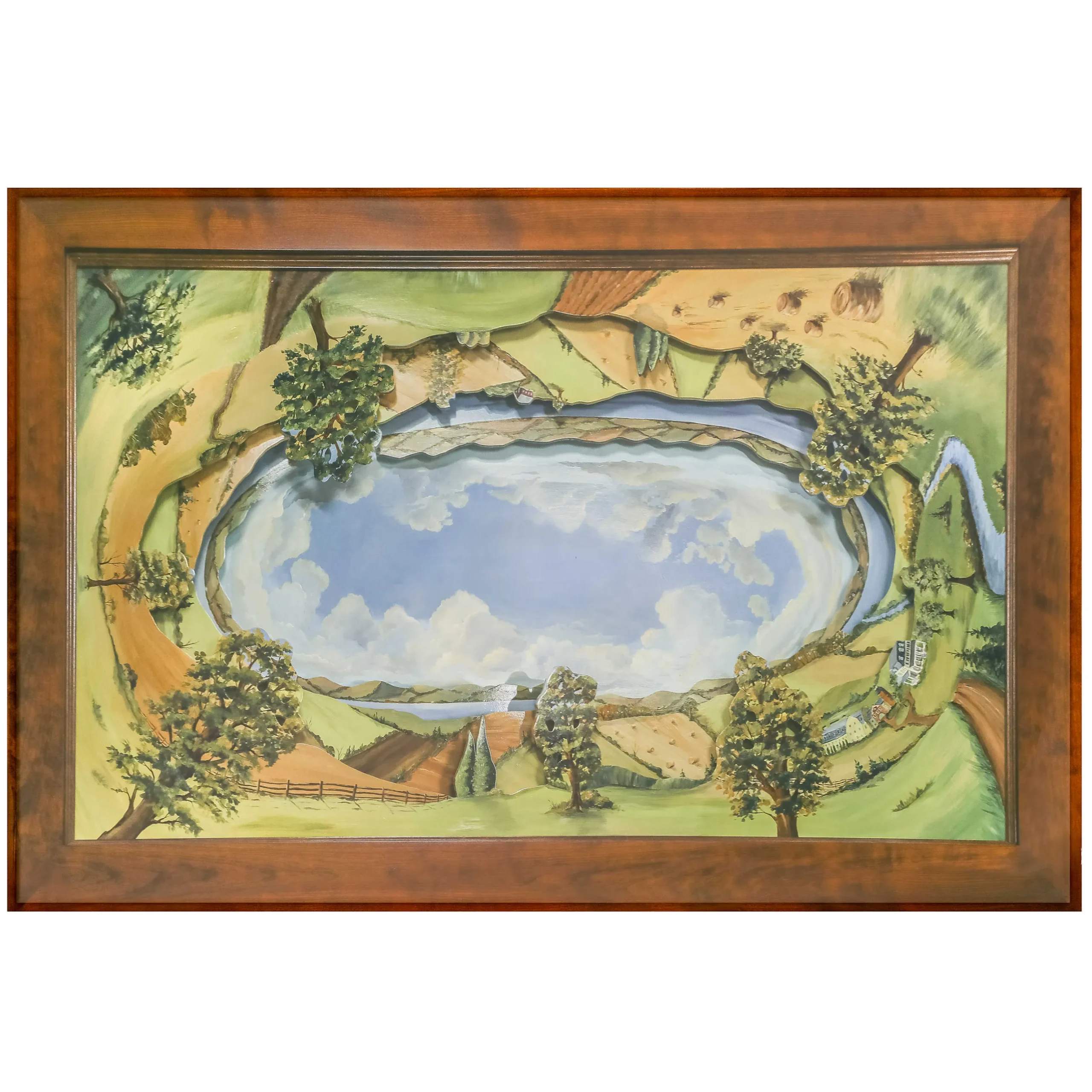 New MacKenzie-Childs Diorama Dining Table For 8