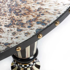 Clearance MacKenzie-Childs Dotography Coffee Table