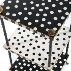 Outlet MacKenzie-Childs Dot Three Tier Table