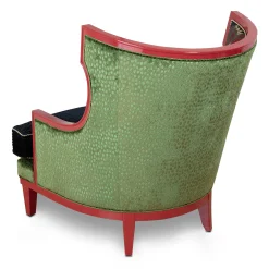 New MacKenzie-Childs Evenfall Wing Chair