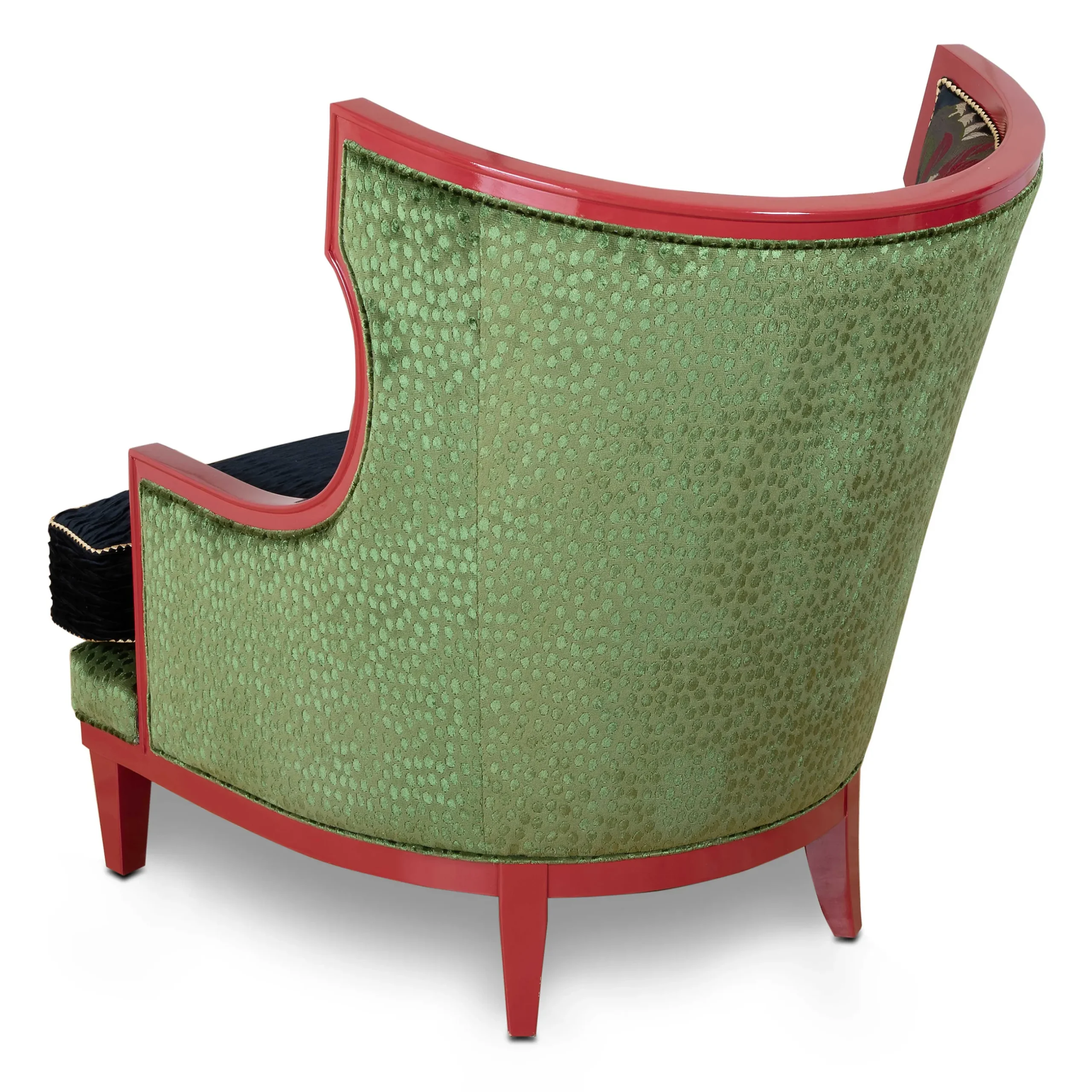 New MacKenzie-Childs Evenfall Wing Chair