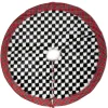 Best MacKenzie-Childs Fab Fur Check Tree Skirt
