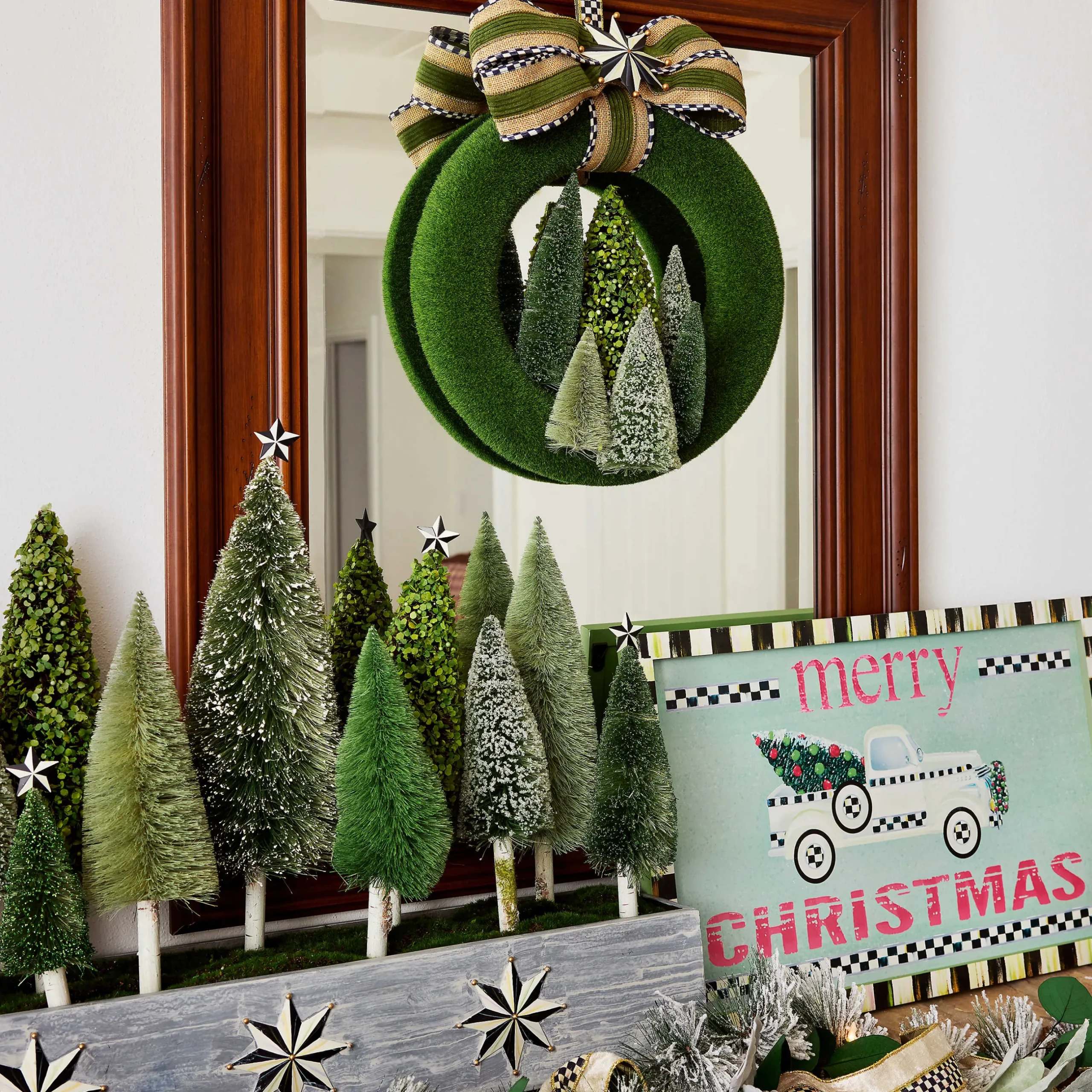 Discount MacKenzie-Childs Farmhouse Mantel Arrangement