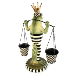 Best MacKenzie-Childs Fergal The Frog Double Plant Holder