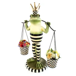 Best MacKenzie-Childs Fergal The Frog Double Plant Holder