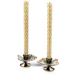Best MacKenzie-Childs Flower Market Butterfly Candle Holders - Set Of 2