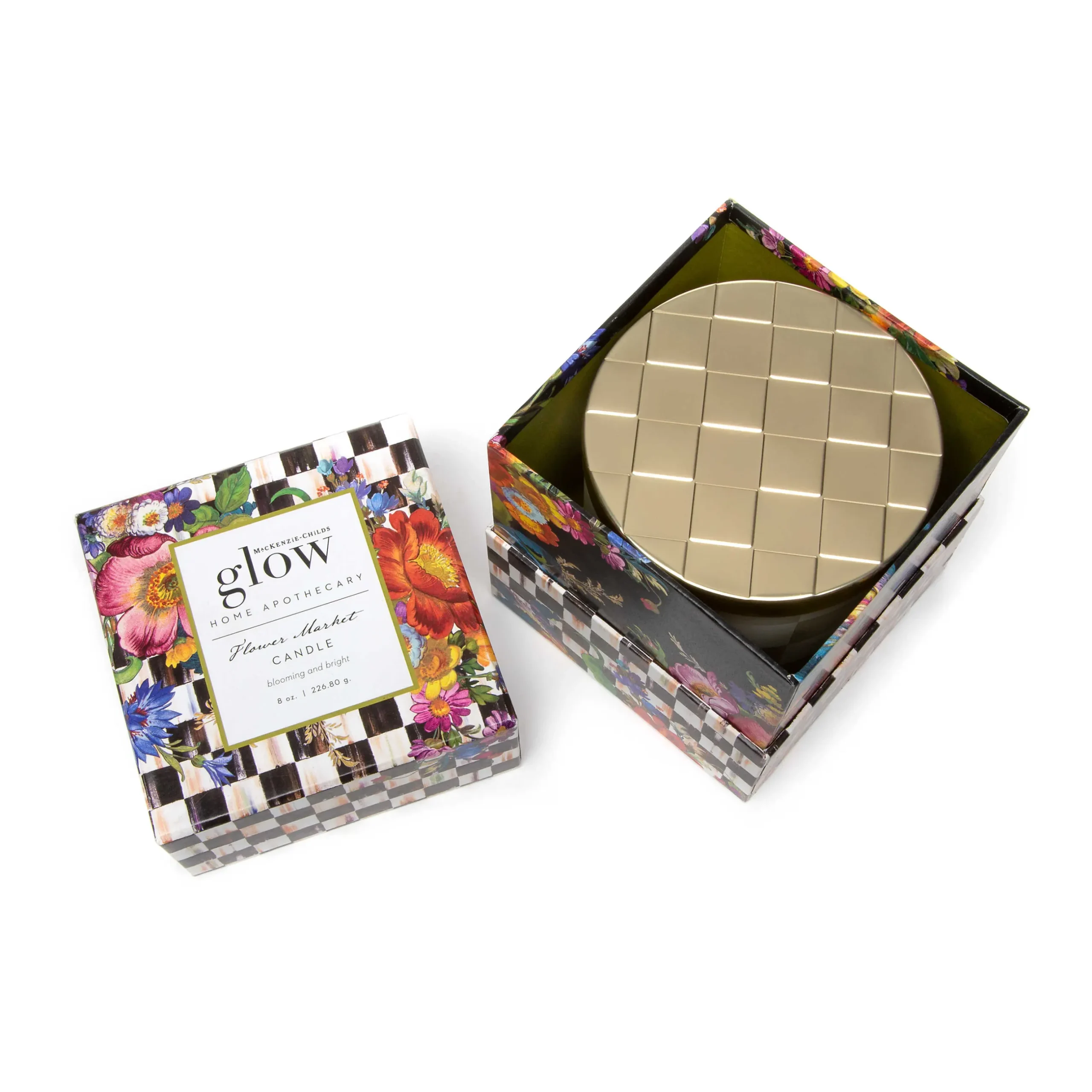 Hot MacKenzie-Childs Flower Market Candle - 8 Oz.