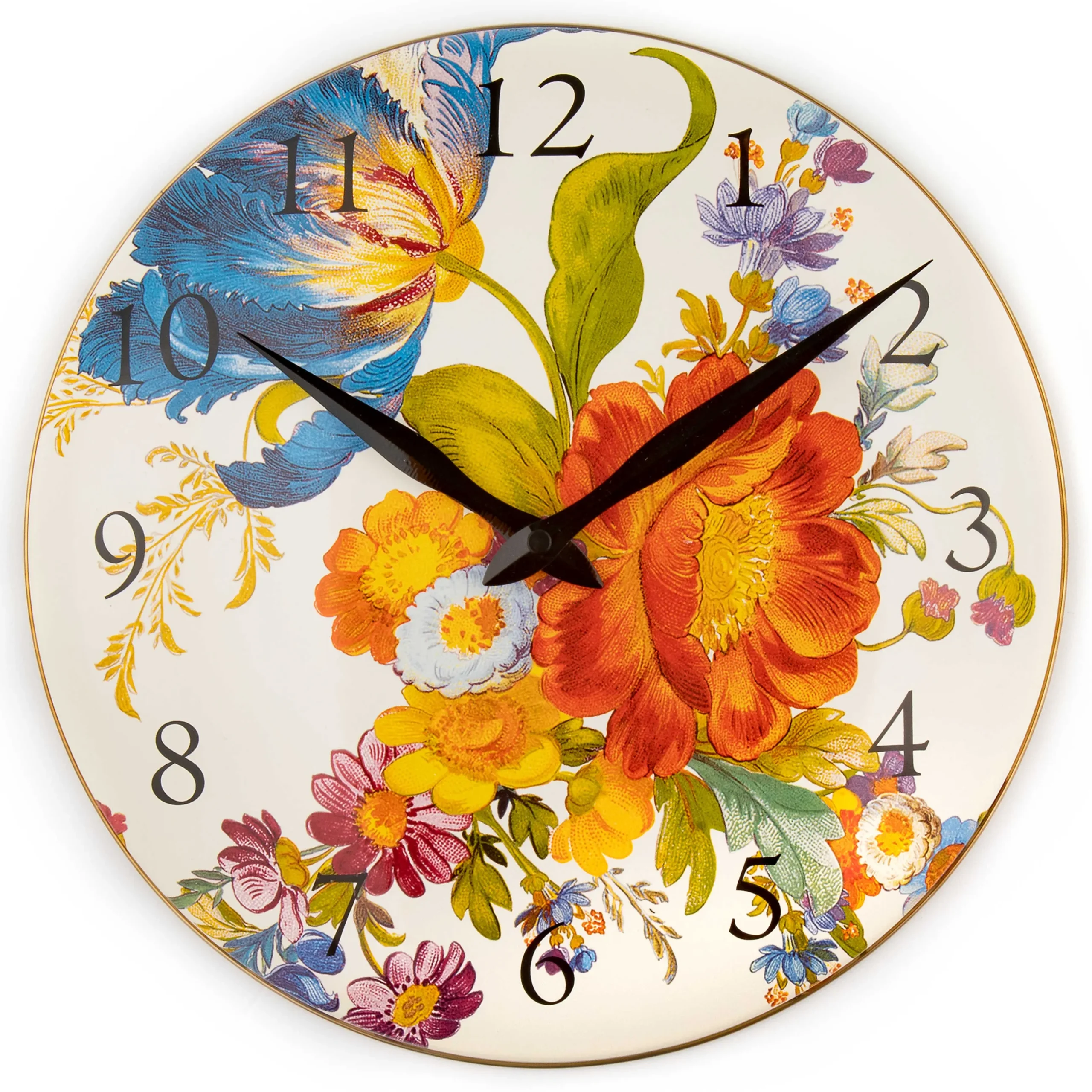 Online MacKenzie-Childs Flower Market Enamel Clock