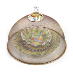Clearance MacKenzie-Childs Flower Market Mesh Dome - Large