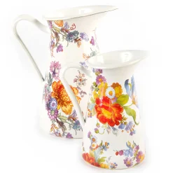 Clearance MacKenzie-Childs Flower Market Practical Pitcher - Small