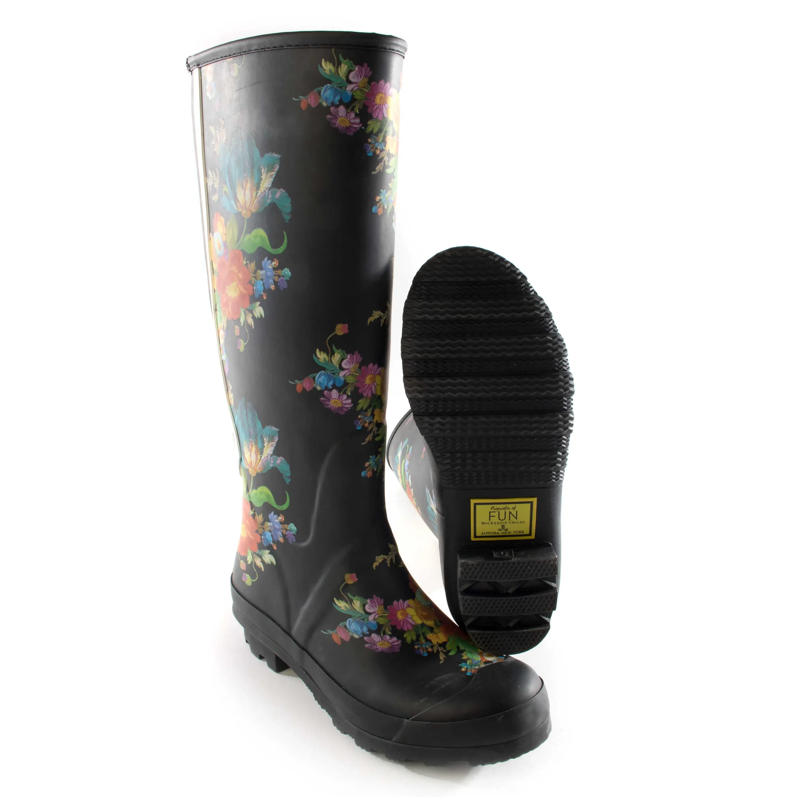 Outlet MacKenzie-Childs Flower Market Rain Boots - Tall - Size 6