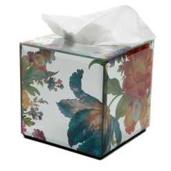 Hot MacKenzie-Childs Flower Market Reflections Boutique Tissue Box Cover