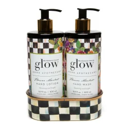 Sale MacKenzie-Childs Flower Market Soap & Lotion Caddy Set