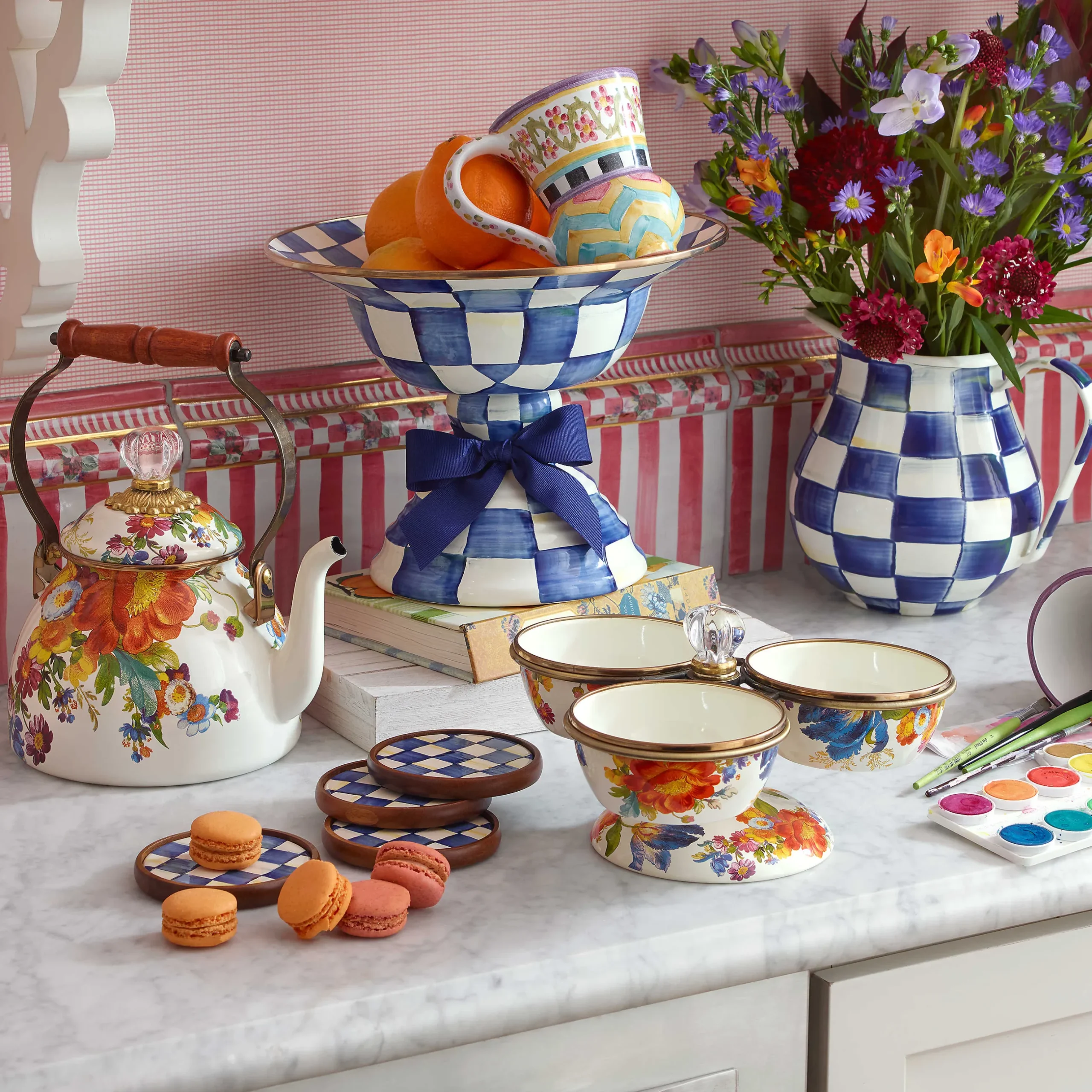 Best MacKenzie-Childs Flower Market Triplicity