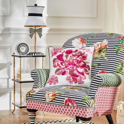 Sale MacKenzie-Childs Flower Show Accent Chair