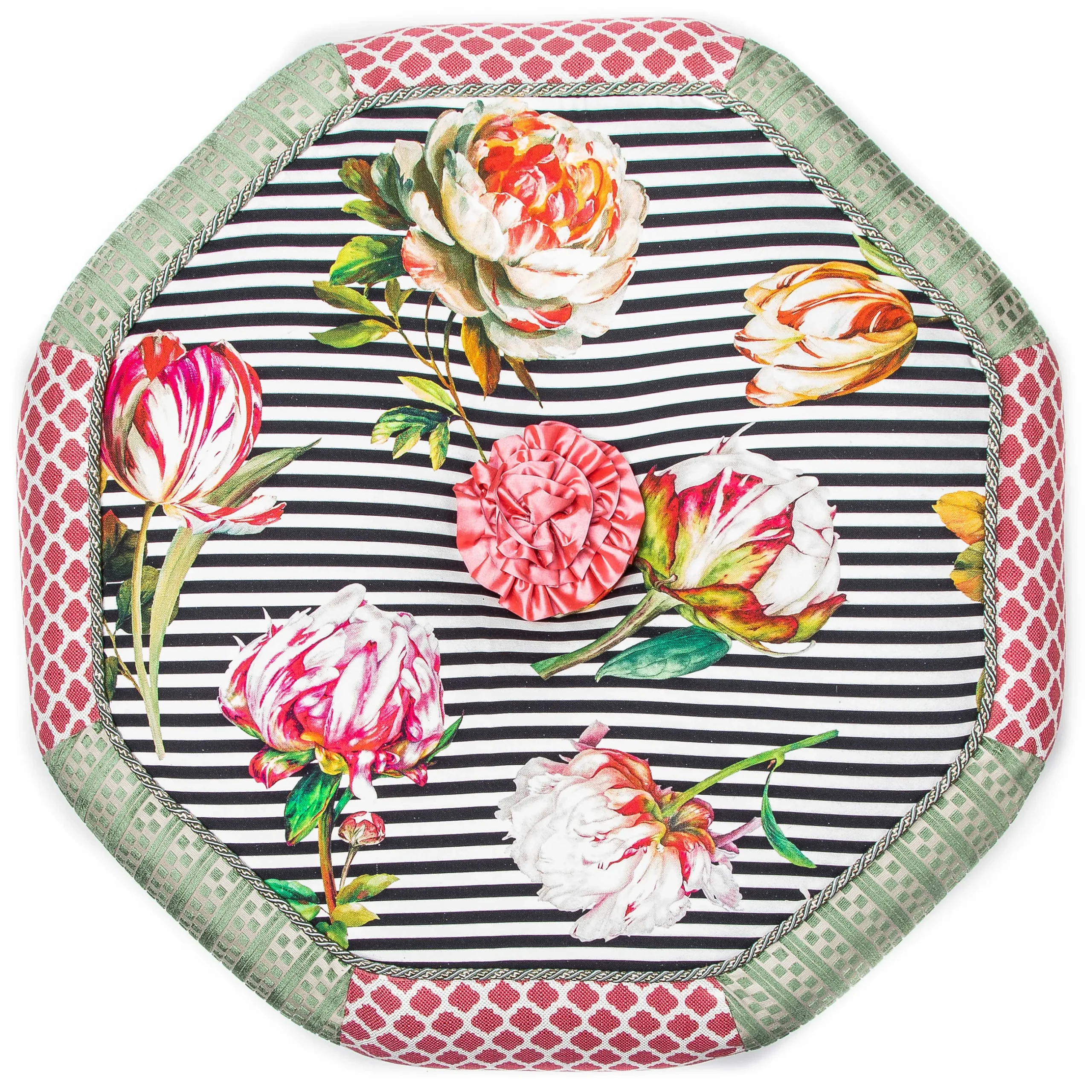 Outlet MacKenzie-Childs Flower Show Setting Seat