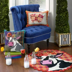 Online MacKenzie-Childs Frida Cowlo Pillow