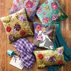 Online MacKenzie-Childs Frida Cowlo Pillow