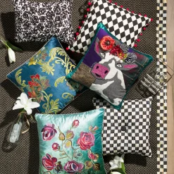 Online MacKenzie-Childs Frida Cowlo Pillow