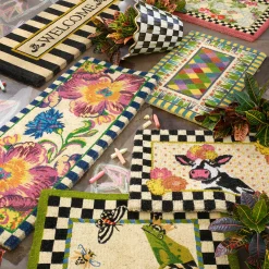 MacKenzie-Childs Frog Entrance Mat