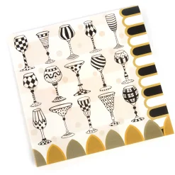 Discount MacKenzie-Childs Golden Hour Paper Napkins - Cocktail