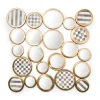 New MacKenzie-Childs Golden Rings Wall Mirror