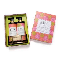 Best MacKenzie-Childs Grapefruit Twist Soap & Lotion Caddy Set