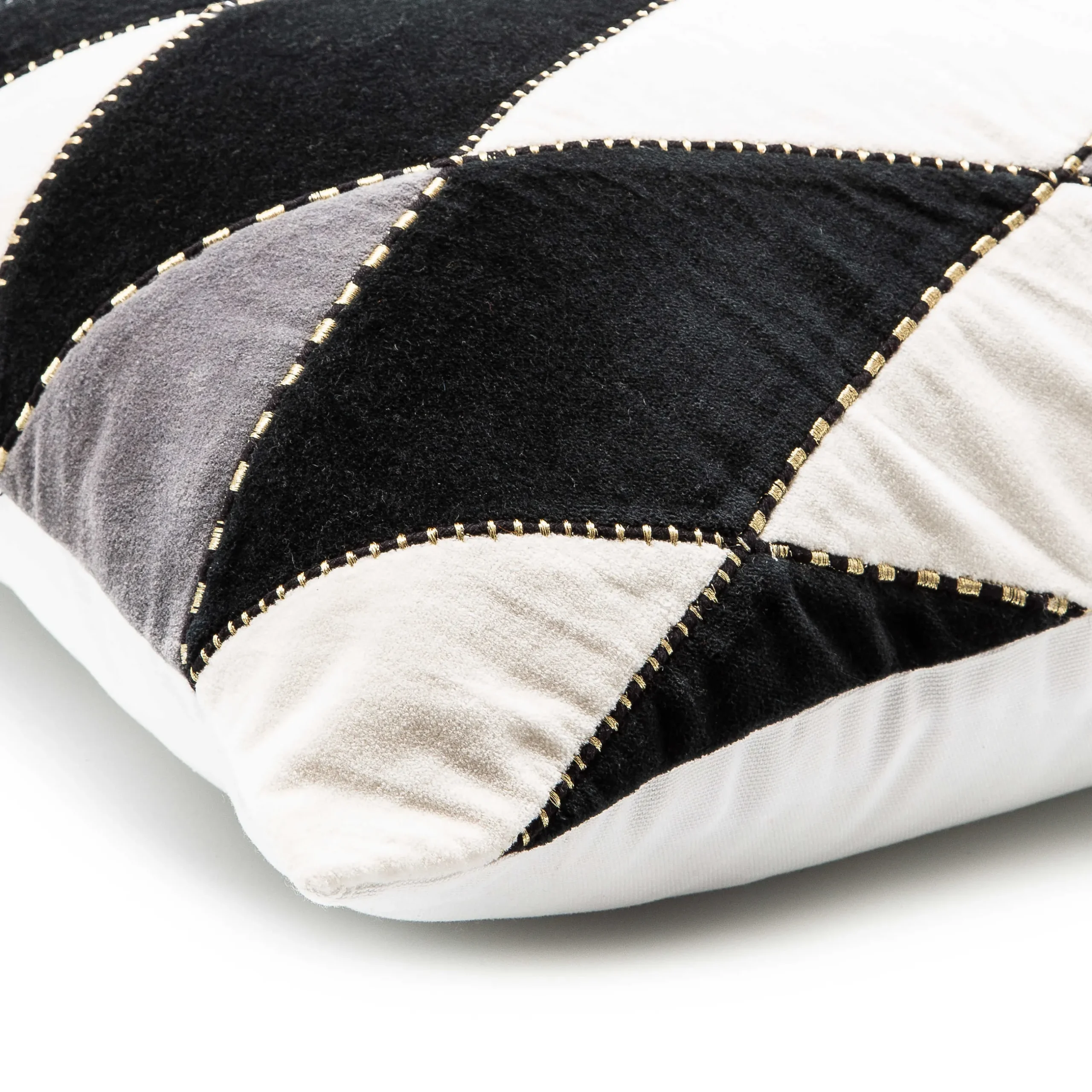 Sale MacKenzie-Childs Harlequin Pillow - Black & White