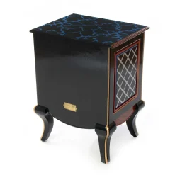 New MacKenzie-Childs Helix Accent Cabinet