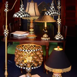 Hot MacKenzie-Childs Highland Table Lamp