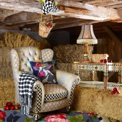 Hot MacKenzie-Childs Highland Table Lamp