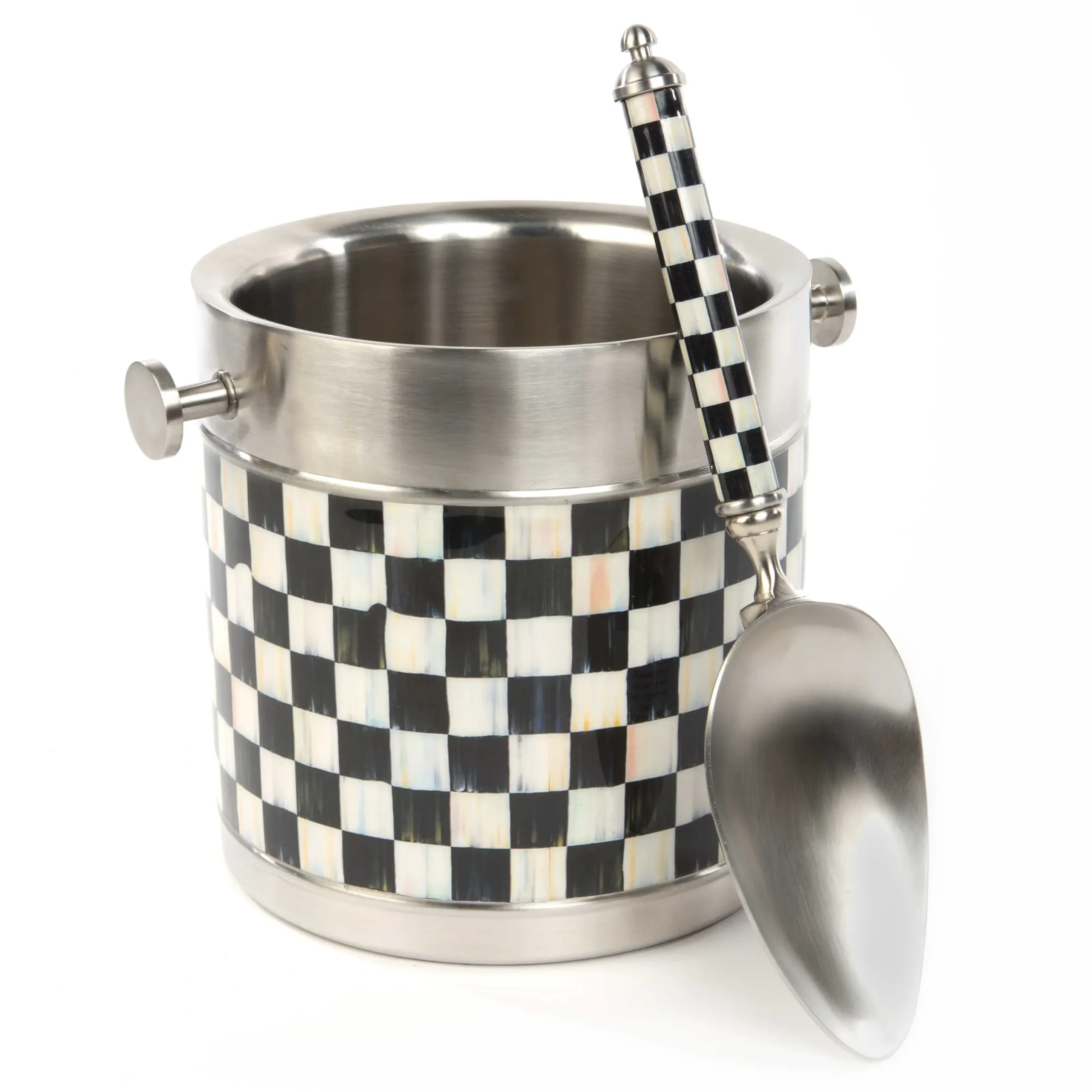 Online MacKenzie-Childs 3260 Ice Bucket - Courtly Check