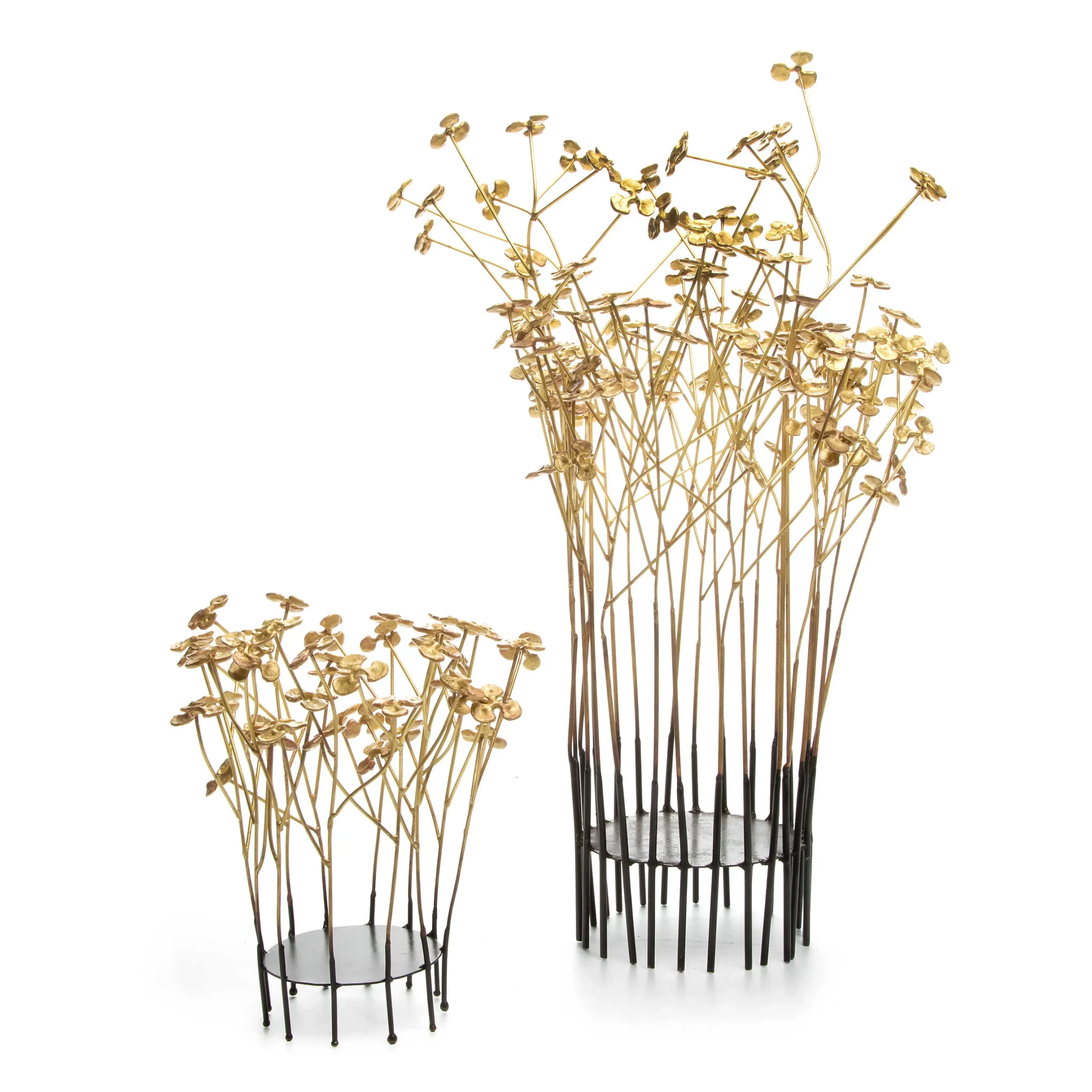 MacKenzie-Childs In Bloom Pillar Candle Holder - Small