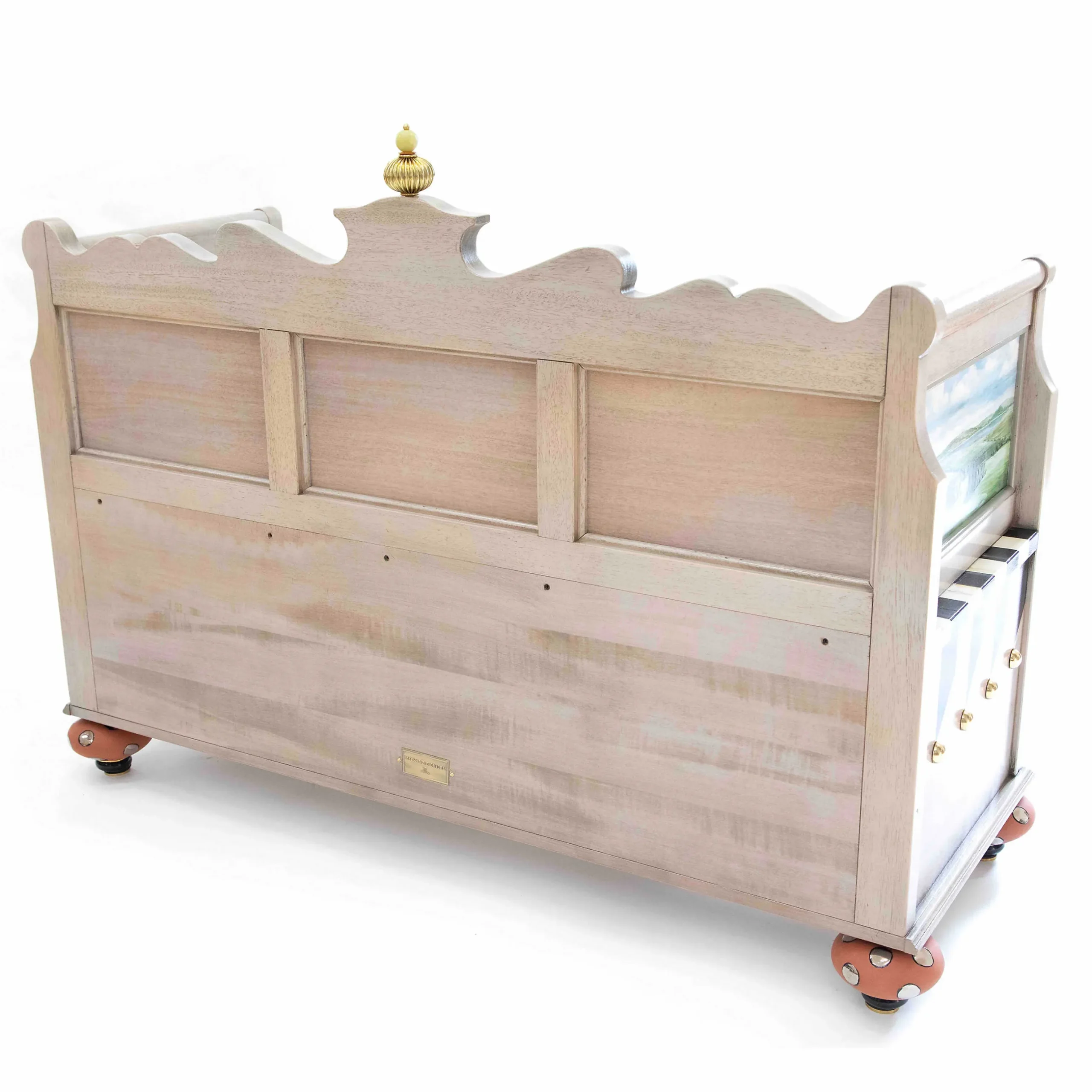 Best MacKenzie-Childs Landscape Blanket Bench