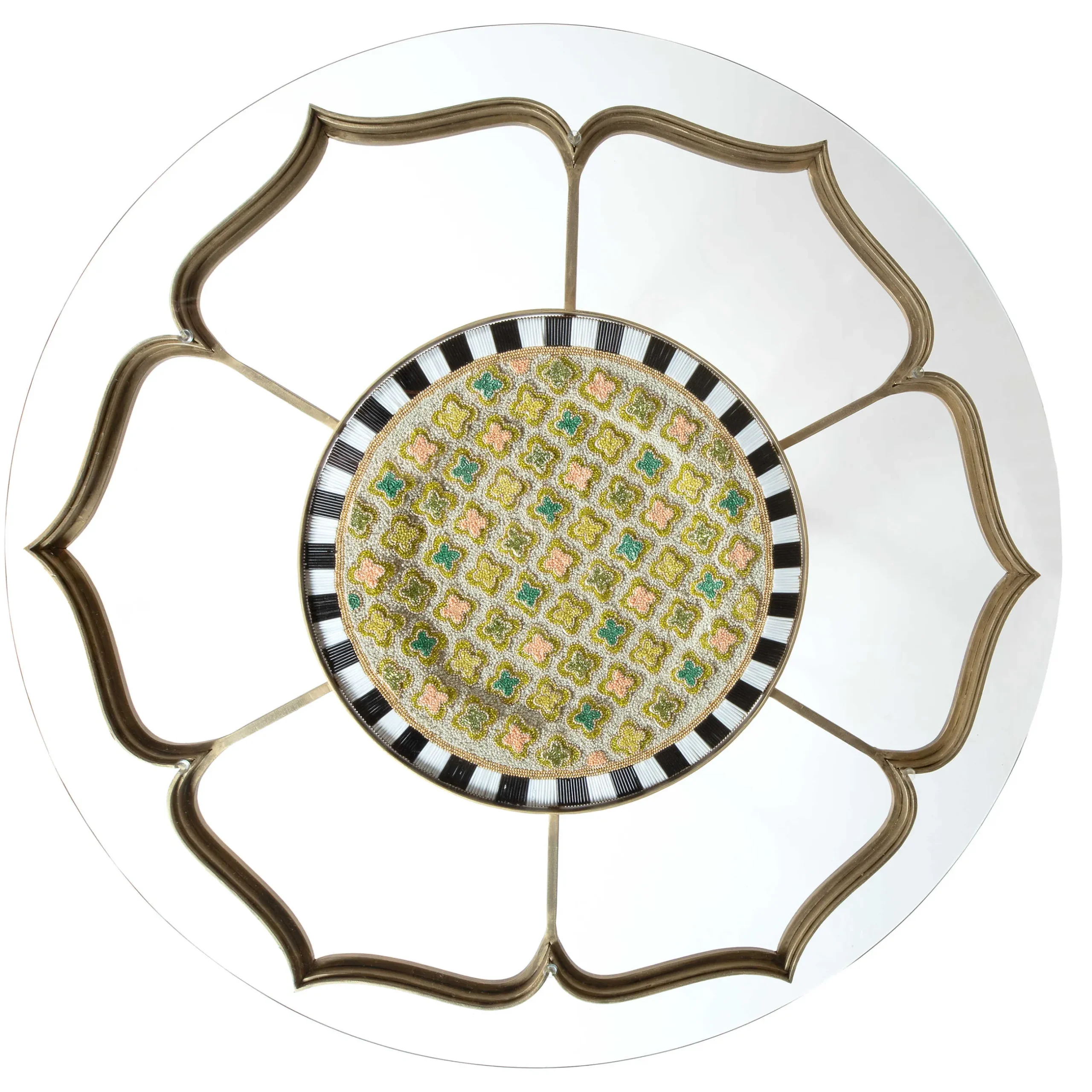 New MacKenzie-Childs Lily Pond Coffee Table