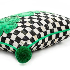 Online MacKenzie-Childs Lucky Clover Lumbar Pillow