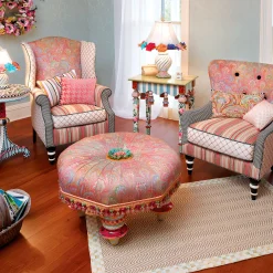 New MacKenzie-Childs Marble Side Table