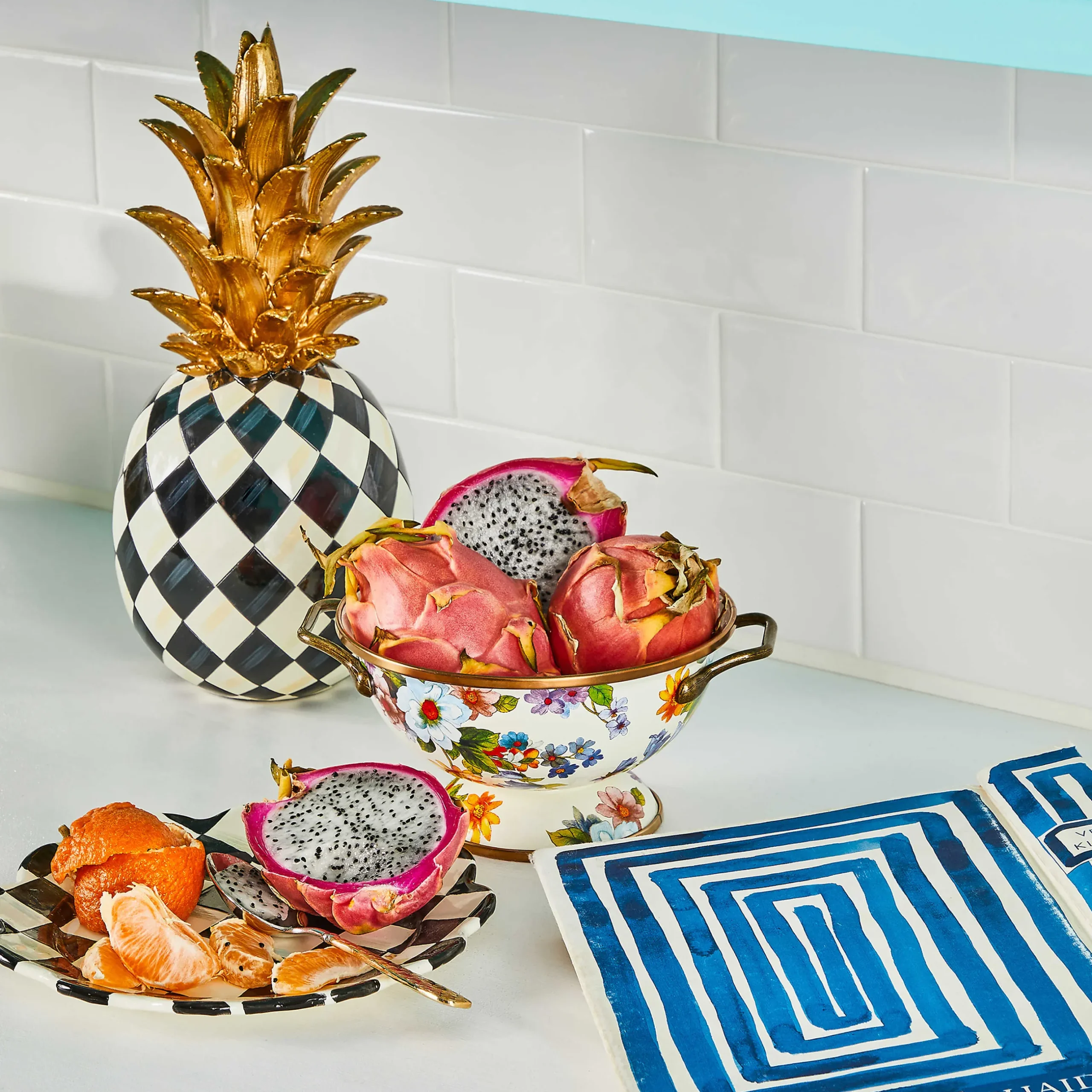 Best MacKenzie-Childs Marquee Pineapple