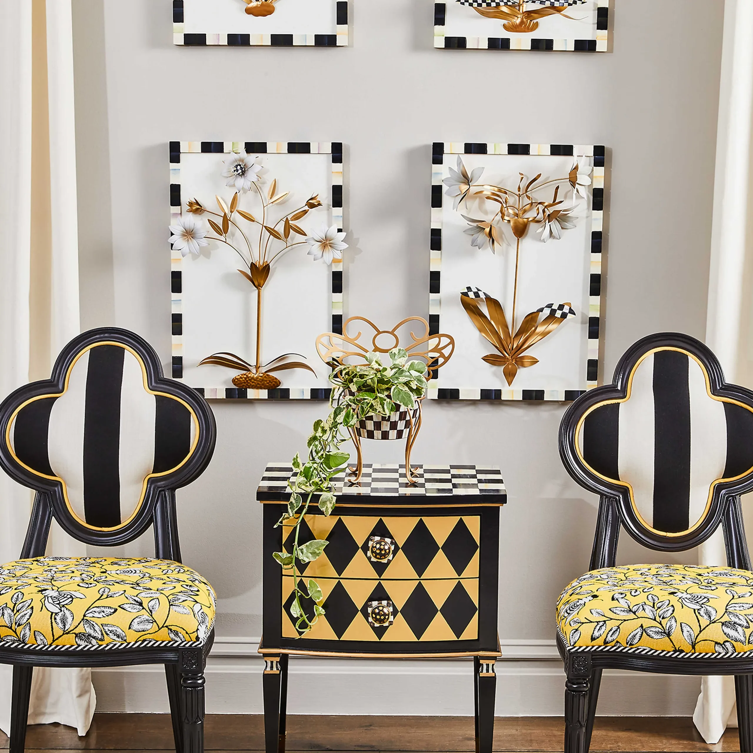 Sale MacKenzie-Childs Masquerade Accent Chest