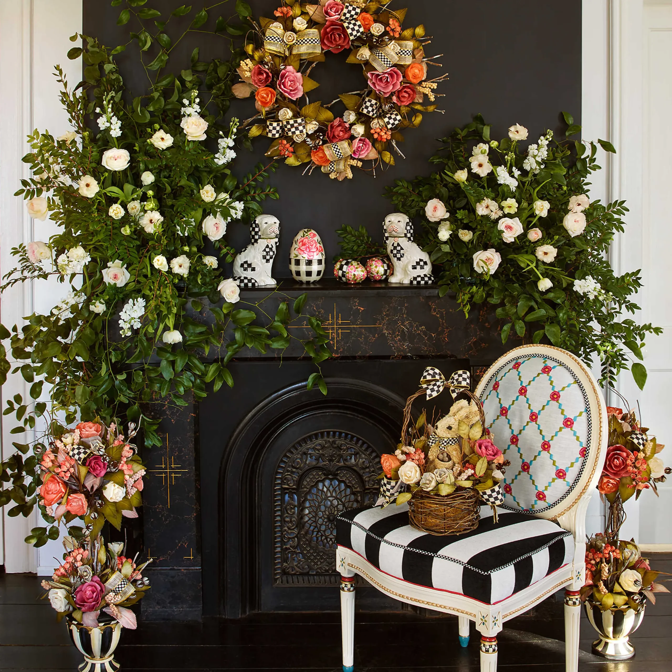 Online MacKenzie-Childs Merrifield Side Chair