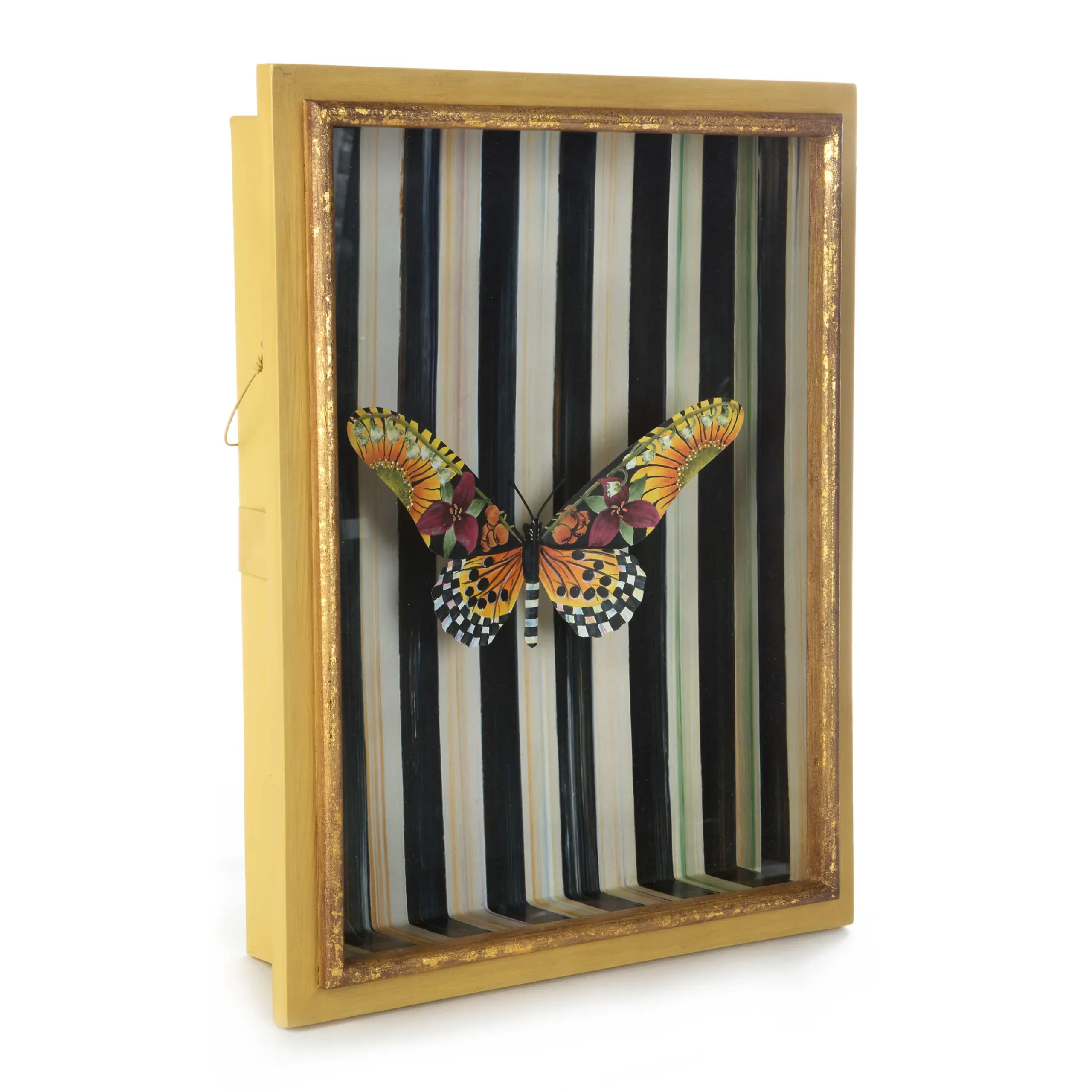 Outlet MacKenzie-Childs Monarch Butterfly Shadow Box