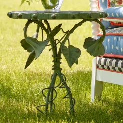 Clearance MacKenzie-Childs Morning Glory Accent Table