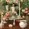 New MacKenzie-Childs Multi Dots Dinner Candles - Pastel - Set Of 2