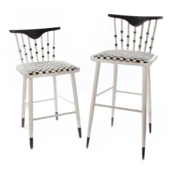 Online MacKenzie-Childs Musical Chairs Counter Stool