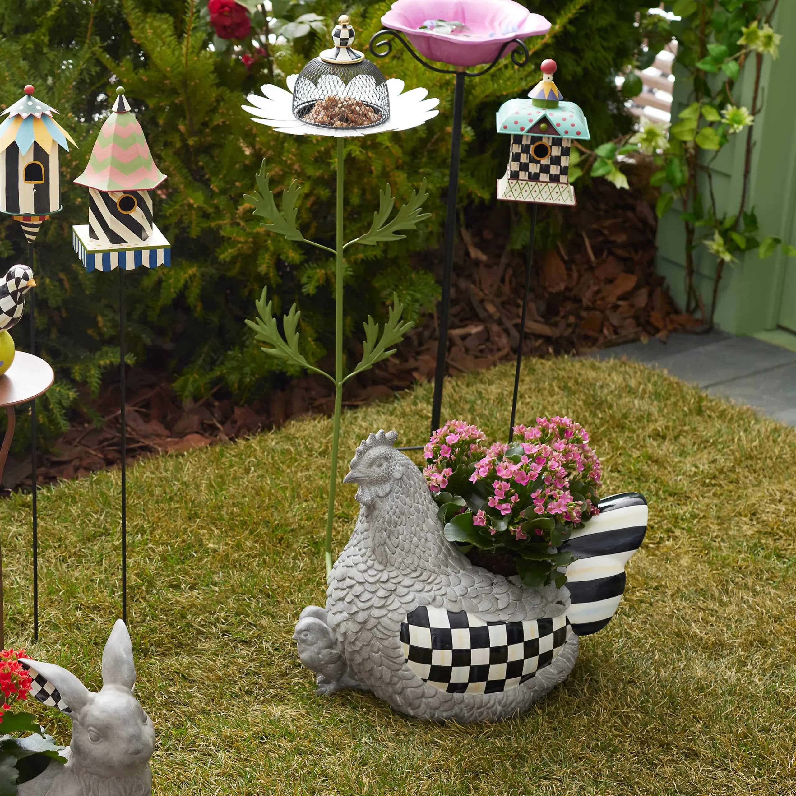 Discount MacKenzie-Childs Naturals Mother Hen Planter