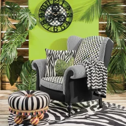 Online MacKenzie-Childs On Wall Street Tuffet