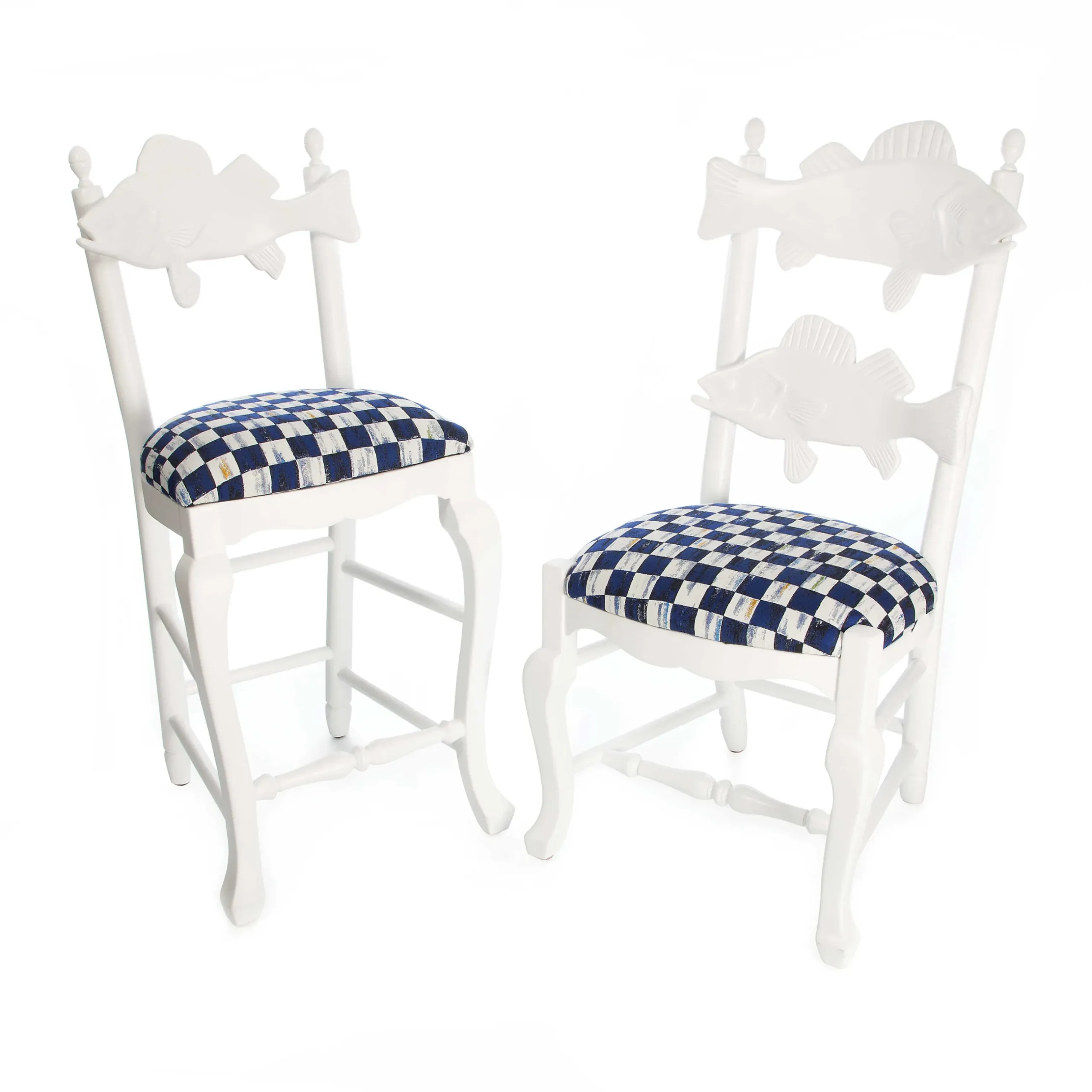 Online MacKenzie-Childs Outdoor Fish Chair - Royal Check